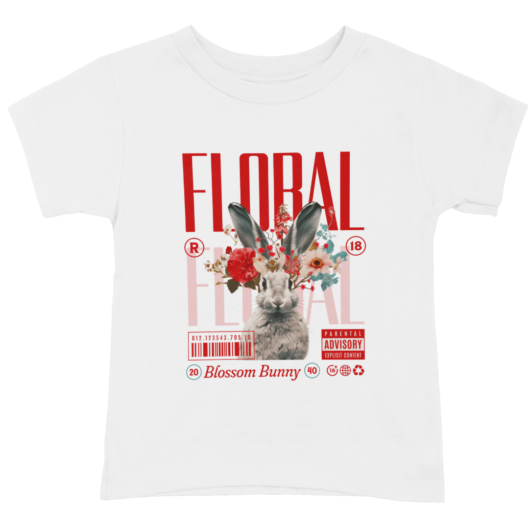Explore the universe in style! This flower-inspired T-shirt is perfect for lovers of originality.